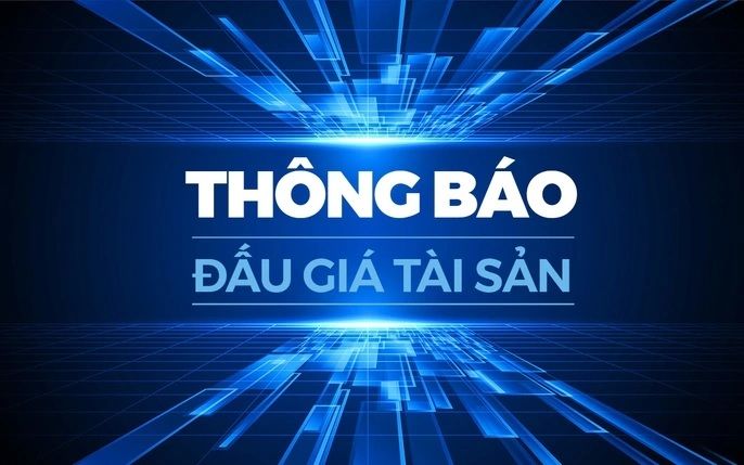 THÔNG BÁO VỀ VIỆC BÁN ĐẤU GIÁ TÀI SẢN